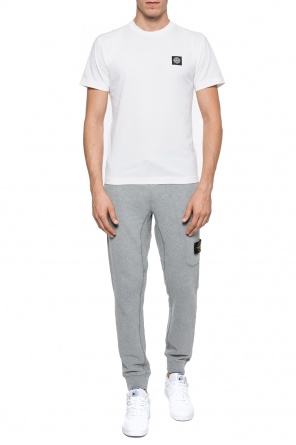 T-shirt with a logo, zdjęcie 2 T-shirt with a logo od Stone Island
